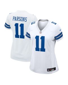 Women’s Dallas Cowboys Micah Parsons White Game Player Jersey