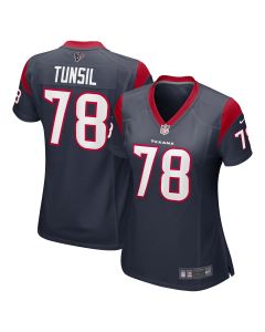 Women’s Houston Texans Laremy Tunsil Navy Game Jersey
