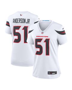 Women’s Houston Texans Will Anderson Jr. White Game Jersey