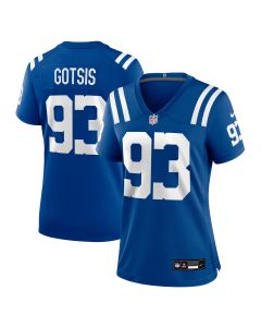 Women’s Indianapolis Colts Adam Gotsis Royal Team Game Jersey