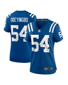 Women’s Indianapolis Colts Dayo Odeyingbo Royal Game Jersey