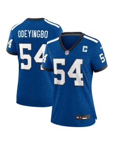 Women’s Indianapolis Colts Dayo Odeyingbo Royal Indiana Nights Alternate Game Jersey