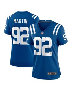 Women’s Indianapolis Colts Jacob Martin Royal Team Game Jersey