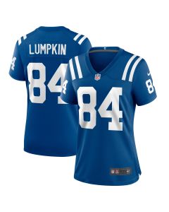 Women’s Indianapolis Colts Johnny Lumpkin Royal Team Game Jersey