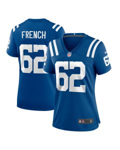 Women’s Indianapolis Colts Wesley French Royal Game Player Jersey