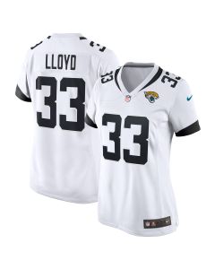 Women’s Jacksonville Jaguars Devin Lloyd White Away Game Player Jersey