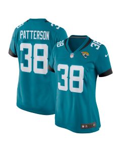 Women’s Jacksonville Jaguars Riley Patterson Teal Team Game Jersey