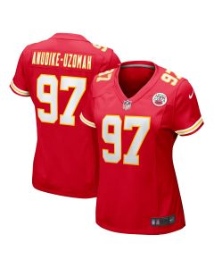 Women’s Kansas City Chiefs Felix Anudike-Uzomah Red Player Jersey