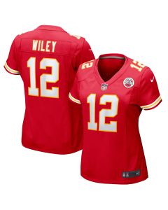 Women’s Kansas City Chiefs Jared Wiley Red Game Jersey