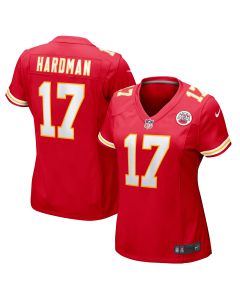 Women’s Kansas City Chiefs Mecole Hardman Red Game Jersey