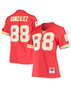 Women’s Kansas City Chiefs Tony Gonzalez Mitchell & Ness Red Legacy Team Jersey