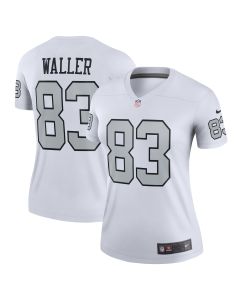 Women’s Las Vegas Raiders Darren Waller White Alternate Legend Player Performance Top