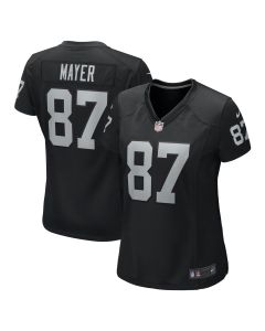 Women’s Las Vegas Raiders Michael Mayer Black Game Jersey