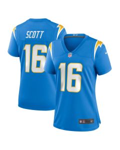 Women’s Los Angeles Chargers JK Scott Powder Blue Game Jersey