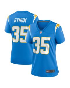 Women’s Los Angeles Chargers Terrell Bynum Powder Blue Team Game Jersey
