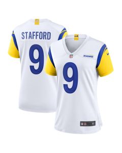 Women’s Los Angeles Rams Matthew Stafford White Alternate Game Jersey