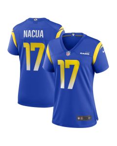 Women’s Los Angeles Rams Puka Nacua Royal Home Game Jersey