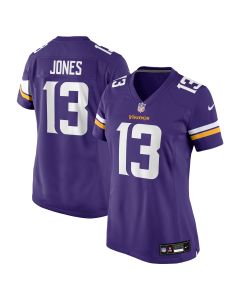 Women’s Minnesota Vikings Daniel Jones Purple Team Game Jersey