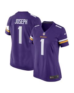 Women’s Minnesota Vikings Greg Joseph Purple Game Jersey