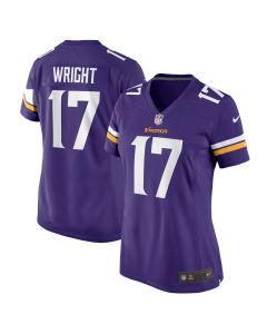 Women’s Minnesota Vikings Ryan Wright Purple Game Jersey