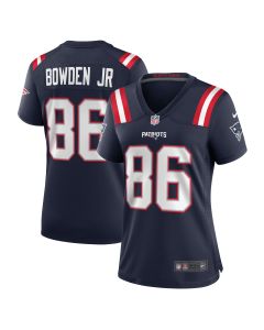 Women’s New England Patriots Lynn Bowden Jr. Navy Home Game Player Jersey