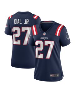 Women’s New England Patriots Marcellas Dial Jr. Navy Game Jersey