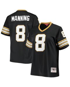 Women’s New Orleans Saints Archie Manning Mitchell & Ness Black 1979 Legacy Jersey