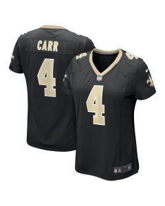 Women’s New Orleans Saints Derek Carr Black Game Jersey