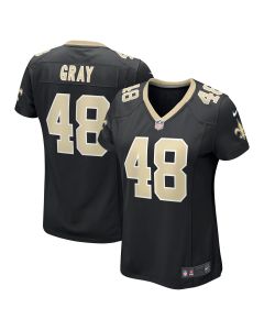 Women’s New Orleans Saints J.T. Gray Black Game Jersey