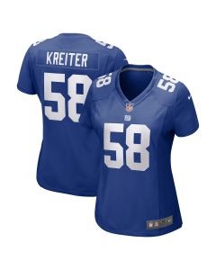 Women’s New York Giants Casey Kreiter Royal Game Jersey