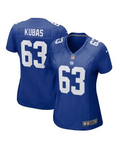 Women’s New York Giants Jake Kubas Royal Game Jersey