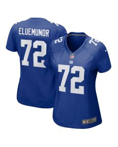 Women’s New York Giants Jermaine Eluemunor Royal Game Jersey