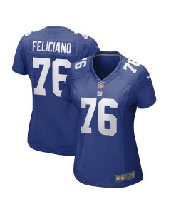Women’s New York Giants Jon Feliciano Royal Game Player Jersey