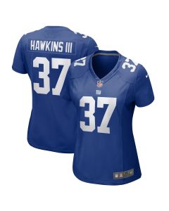 Women’s New York Giants Tre Hawkins Royal Game Jersey