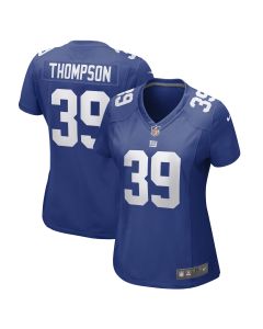 Women’s New York Giants Trenton Thompson Royal Game Player Jersey