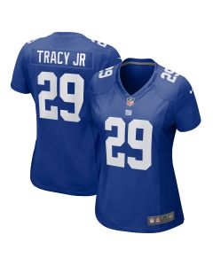 Women’s New York Giants Tyrone Tracy Jr. Royal Game Jersey