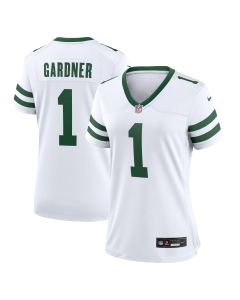 Women’s New York Jets Ahmad Sauce Gardner Legacy White Game Jersey