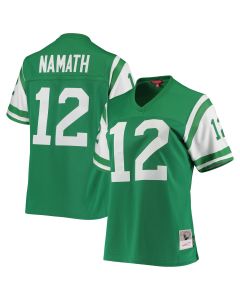Women’s New York Jets Joe Namath Mitchell & Ness Green 1969 Legacy Jersey