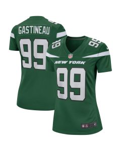 Women’s New York Jets Mark Gastineau Gotham Green Game Retired Player Jersey