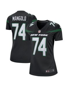 Women’s New York Jets Nick Mangold Black Retired Player Jersey