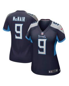 Women’s Tennessee Titans Steve McNair Navy Game Retired Player Jersey