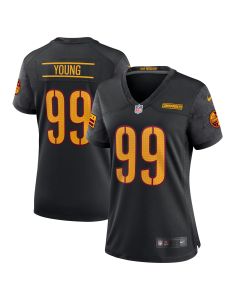 Women’s Washington Commanders Chase Young Black Player Jersey