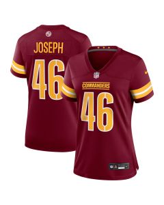 Women’s Washington Commanders Greg Joseph Burgundy Team Game Jersey