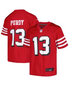 Youth San Francisco 49ers Brock Purdy Scarlet Game Jersey