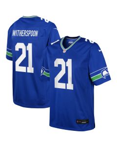 Youth Seattle Seahawks Devon Witherspoon Royal Game Jersey