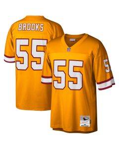 Youth Tampa Bay Buccaneers Derrick Brooks Mitchell & Ness Orange 1995 Retired Player Legacy Jersey