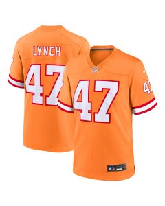 Youth Tampa Bay Buccaneers John Lynch Orange Retired Player Game Jersey