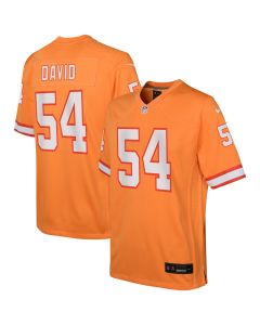 Youth Tampa Bay Buccaneers Lavonte David Orange Game Jersey