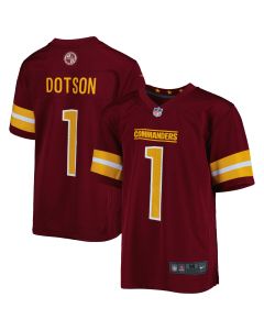 Youth Washington Commanders Jahan Dotson Burgundy Game Jersey