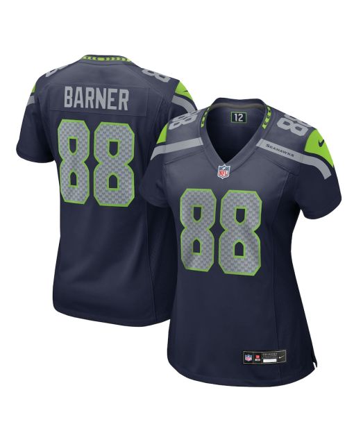 A.J. Barner 88 Seattle Seahawks Women’s Team Game Jersey – College Navy